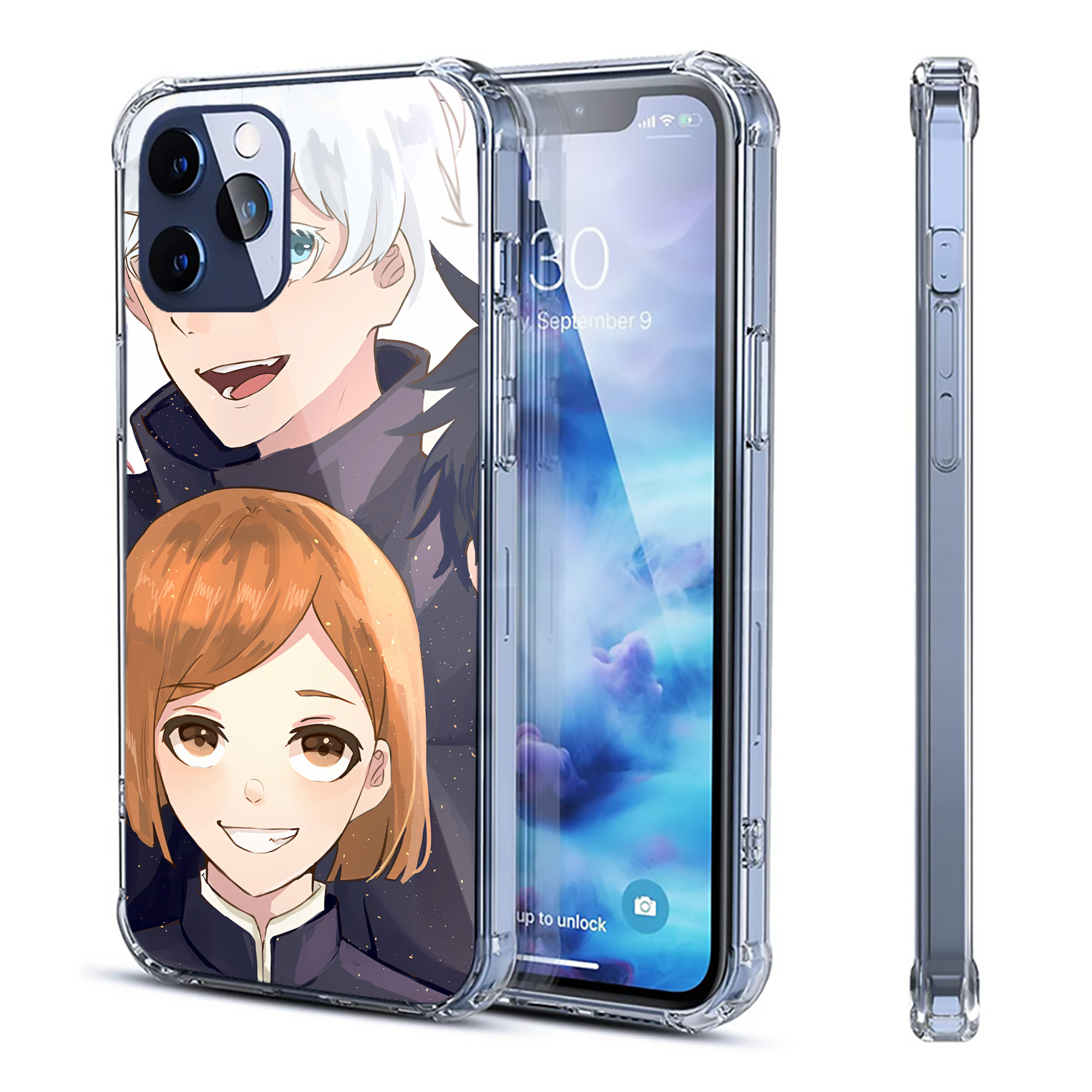 （画像用） SPY×FAMILY间谍家家酒 【iPhone 12シリーズ対応】透明スマホケース（クリアソフトケース）